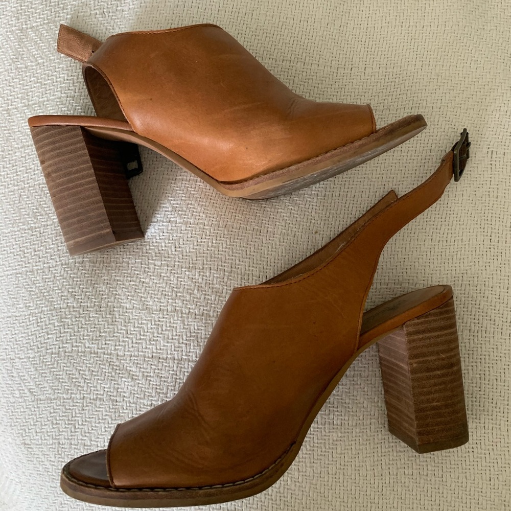 Madewell Leather Heeled Sandal